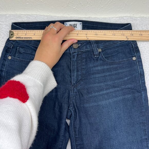 PAIGE | Manhattan Boot Cut Jeans Size 27 - Picture 7 of 13